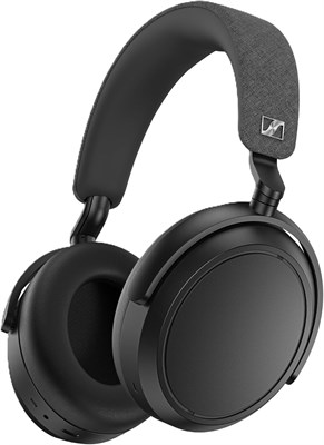 Беспроводные наушники Sennheiser Consumer Audio MOMENTUM 4, Bluetooth-гарнитура для кристально чистого звука при звонках с адаптивным шумоподавлением, черные, полноразмерные 1000008040 - фото 532310