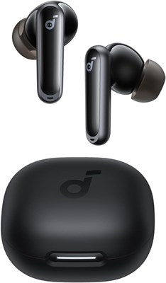 Soundcore P40i от Anker, беспроводные наушники с шумоподавлением, адаптивное шумоподавление к окружающей среде, мощные басы, 60 часов воспроизведения, чехол и подставка «2 в 1», IPX5, беспроводная зарядка, Bluetooth 5.3 1000008081 - фото 532513