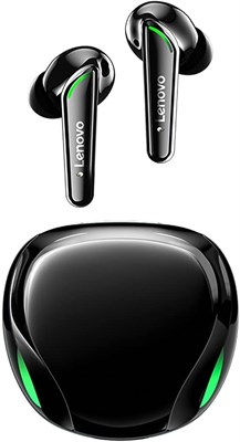Игровые наушники Lenovo XT92 Thinkplus, беспроводные, черные 1000008112 - фото 532688