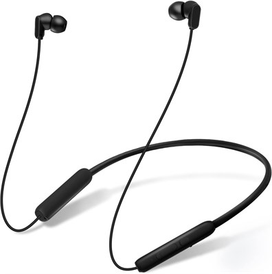 Беспроводные Bluetooth-наушники TONEMAC N18 с шейным ободом, Bluetooth 5.2, микрофон, ультралёгкие, комфортные, водонепроницаемые по стандарту IPX7, глубокие басы, мощное звучание, 20 часов воспроизведения, магнитные наушники, чёрные 1000008120 - фото 532728
