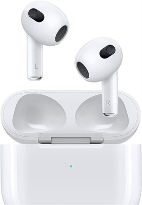 Восстановленные наушники Apple AirPods (3-го поколения) с чехлом для зарядки Lightning, беспроводные 1000008127 - фото 532763