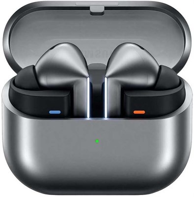 Беспроводные Bluetooth-наушники Samsung Galaxy Buds3 Pro с активным шумоподавлением (ANC), адаптивным шумоподавлением, объемным аудио 360°, внутриканальные наушники с Hi-Fi-звуком, серебристые, с прозрачным чехлом Anymode 1000008146 - фото 532850