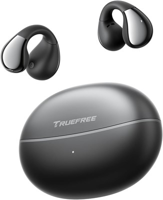 Беспроводные наушники TRUEFREE B1 с клипсами, наушники открытого типа с Bluetooth 5.4, объемным звуком, двумя магнитными драйверами 10,8 мм, 25 часов воспроизведения, четкие звонки, многоточечное подключение, настраиваемое приложение 1000008152 - фото 532880