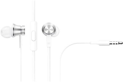 Наушники-вкладыши Xiaomi Mi Piston Basic [Высокочувствительный микрофон и пульт управления, мощные басы, сменные вкладыши, глобальная версия с гарантией ZBW4355TY] — совместимы со смартфонами/планшетами/ПК, серебристый, проводной 1000004695 - фото 532950