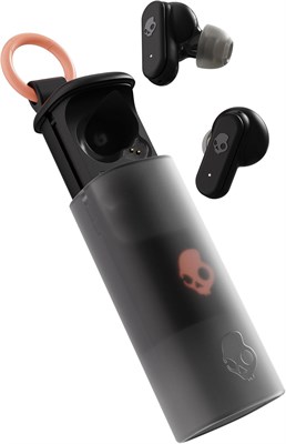 Беспроводные наушники-вкладыши Skullcandy Dime Evo, аккумулятор на 36 часов, микрофон, совместимы с устройствами iPhone, Android и Bluetooth — чёрный 1000008165 - фото 532954