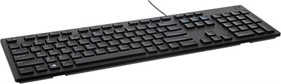 Проводная клавиатура Dell KB216 (580-ADMT) – черная, английская раскладка 1000008167 - фото 532971