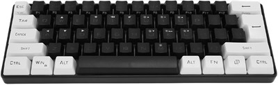 Проводная игровая клавиатура XUMIUZIY с RGB-подсветкой, механическая клавиатура с 61 клавишей, технология Plug and Play, компактная эргономичная клавиатура для OS X, ноутбуков и ПК. 1000008205 - фото 533146