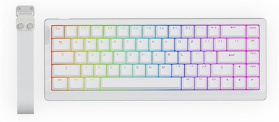 Игровая клавиатура EPOMAKER HE68 Lite с датчиком Холла, опросом 8K и частотой сканирования 128K, регулируемым триггером 0,01 мм, задержкой 0,125 мс, 5-слойным звукопоглощением, Snap Key, SOCD, A-RGB, проводным подключением, ПО для Mac (белая) 1000008221 - фото 533225