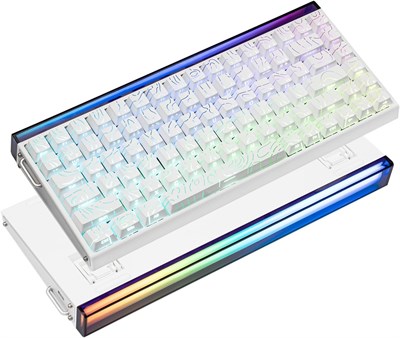 Проводная клавиатура EPOMAKER Aula Hero84 HE с эффектом Холла и RGB-подсветкой, регулируемым ходом клавиш 0,01 мм, частотой опроса 8 кГц, задержкой 0,125 мс, клавишами Snap, SOCD, магнитной игровой клавиатурой (белая топографическая) 1000008275 - фото 533479