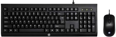 Игровая клавиатура и мышь HP KM100 на английском языке — 1QW64AA 1000008309 - фото 533641