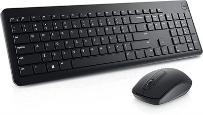 Беспроводная клавиатура и мышь Dell KM3322W (арабский/английский), черная, 45 см, KM3322W-WirelessKM 1000008322 - фото 533705