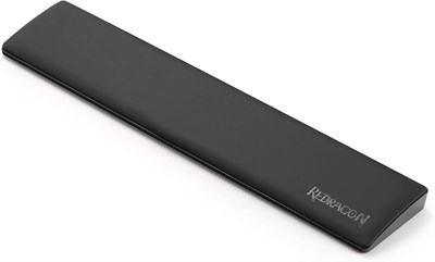 Подставка под запястье для компьютерной клавиатуры Redragon P036 Meteor M, эргономичная мягкая подставка под запястье из пены с эффектом памяти и нескользящей резиновой основой, 87 клавиш TKL, размер 14,13 x 2,87 дюйма, высота 0,78 дюйма (20 мм), черный ц 1000008326 - фото 533724