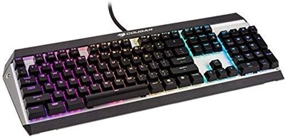Игровая клавиатура Cougar Attack X3 RGB, механическая Cherry MX, встроенная память, Nkey Rollover, частота опроса 1000 Гц, RGB, чёрный, 37Atrm1Mb.0002 1000008343 - фото 533802