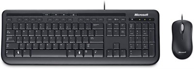 Клавиатура Microsoft Wired Desktop 600 для бизнеса — черная 1000008352 - фото 533845