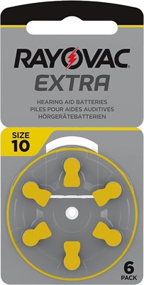 Батарейки для слуховых аппаратов Rayovac Extra Advanced размера 10 (упаковка 60 шт.) 1000008444 - фото 534248