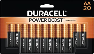 Duracell - Щелочные батарейки CopperTop AA - Долговечные, универсальные батарейки типа Double A для дома и бизнеса - 20 штук 1000008450 - фото 534264
