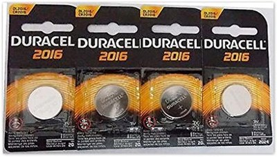 Батарейка Duracell DL2016 CR2016 DL2016B 3-вольтовая литиевая таблетка — упаковка из 4 штук 1000008547 - фото 534618