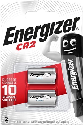 Energizer EL1CR2BP2 CR2 Lithium (по 2 шт.) 1000008557 - фото 534647