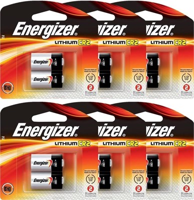 Литиевые батарейки Energizer CR2 3 В (6x2) для фотоаппаратов Energizer 12 1000008563 - фото 534672