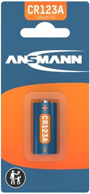 Высокомощная литиевая батарея Hasanat Essentials Ansmann CR123A 3 В (CR123A / CR17335) с гарантией длительного срока службы. Подходит для использования в камерах, фонариках, датчиках дыма и других небольших электронных устройствах (5) 1000008582 - фото 534746