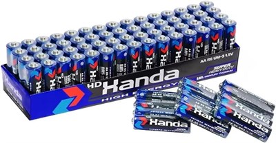 YU WELL Super Heavy Duty Batterys Высокопроизводительные щелочные батарейки (AA, упаковка из 60 штук) 1000008584 - фото 534756