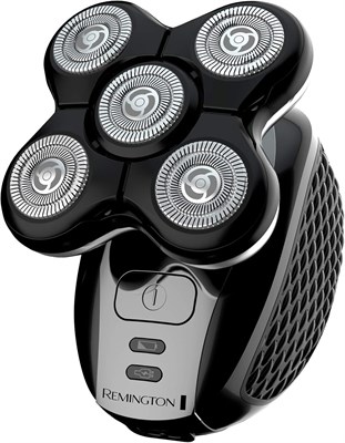 Бритва Remington RX5 Ultimate для лысых мужчин. Легко очищается благодаря технологии Skin Close. Результат менее чем за 2 минуты. Черная. [Поставляется с британской вилкой] 1000008759 - фото 535348