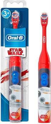 Электрическая зубная щетка Oral-B DB 3010 Disney Star Wars на батарейках для детей (ассортимент) — от Braun 1000009253 - фото 536534