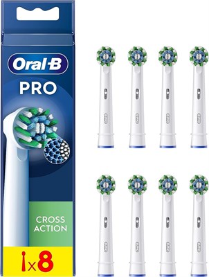 Насадки для зубной щетки Oral-B CrossAction, упаковка из 8 шт. 1000009293 - фото 536695
