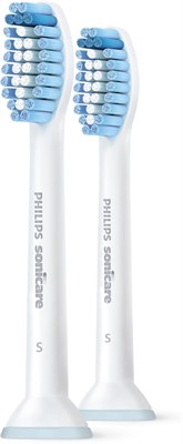 Насадки для электрической зубной щетки Philips Sonicare Supersoft, белые, HX6052, упаковка из 2 шт. 1000009318 - фото 536802