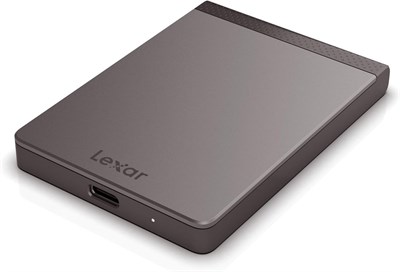 Портативный твердотельный накопитель Lexar SL200 емкостью 1 ТБ, скорость чтения/записи до 550/400 МБ/с, USB-C, внешний твердотельный накопитель (LSL200X001T-RNNNU) 1000009334 - фото 536873