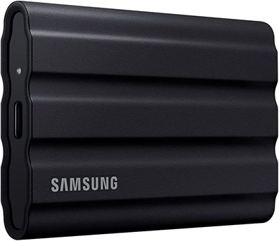 Портативный твердотельный накопитель SAMSUNG T7 Shield 4 ТБ, скорость до 1050 МБ/с, USB 3.2 Gen2, прочный, защита от воды и пыли IP65, для фотографов, создателей контента и игр, внешний твердотельный накопитель (MU-PE4T0S/AM), черный 1000009335 - фото 536878