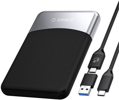Внешний твердотельный накопитель ORICO 512 ГБ с кабелем USB-C «2 в 1», портативный твердотельный накопитель USB 3.2 Gen 1 со скоростью передачи данных до 460 МБ/с, защита от пыли и падений, надежное хранилище для смартфонов, ПК, планшетов и ноутбуков с по 1000009342 - фото 536912