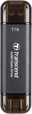 Transcend 1 ТБ, внешний твердотельный накопитель, ESD310C, USB 10 Гбит/с, тип C/A, EAN: 760557861942 1000009358 - фото 536985