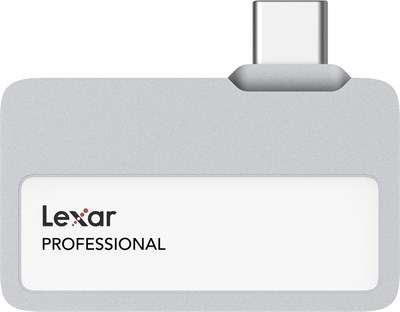 Портативный твердотельный накопитель Lexar Professional Go емкостью 1 ТБ, поддерживает Apple ProRes, скорость чтения до 1050 МБ/с и записи до 1000 МБ/с, USB 3.2 Gen 2, прочный, совместим с iPhone 15 серии, ПК и Mac (LSL400X001T-RNSNU) 1000009367 - фото 537026