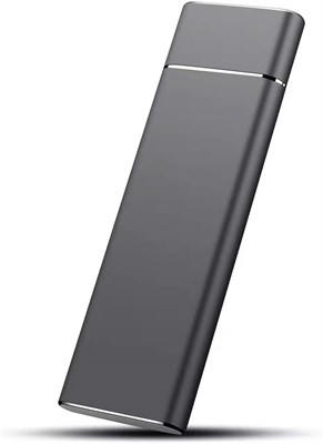 Внешний жесткий диск, большой емкости 2 ТБ, USB 3.0 Type-C, совместимый с ПК, настольным компьютером, ноутбуком, жесткий диск (черный) 1000009450 - фото 537424