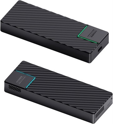 Корпус Hagibis M.2 40 Гбит/с, корпус для твердотельного накопителя USB4 NVMe, корпус PCIe3.0x4, алюминиевый, USB C, внешний твердотельный накопитель, ключ B&M+M 2230/2242/2260/2280 для Thunderbolt 4/3, USB 3.2/3.1/3.0 1000009462 - фото 537484