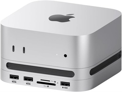 Концентратор Hagibis Mac Mini M4 с корпусом для SSD M.2 и пылезащитной подставкой, док-станция USB-C с корпусом для SSD M.2 NVMe, HDMI 4K при 60 Гц, SD4.0, Micro SD 4.0, USB3.2 10 Гбит/с для Mac mini M4 Pro (MC65+MC65Z) 1000009494 - фото 537640