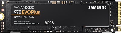 Твердотельный накопитель SAMSUNG 970 EVO Plus SSD 250 ГБ NVMe M.2 с технологией V-NAND, хранилище и расширение памяти для игр, графика с контролем тепла, максимальная скорость, MZ-V7S250B/AM 1000009502 - фото 537680