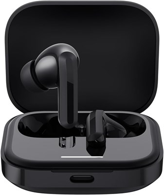 Беспроводные наушники Xiaomi Redmi Buds 5, внутриканальные наушники Bluetooth 5.3, активное шумоподавление 46 дБ, аккумулятор до 40 ч, динамический драйвер, водонепроницаемость 5 АТМ — чёрный цвет 1000009554 - фото 537934