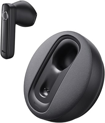 Беспроводные автомобильные наушники Baseus C-Mic CM10 Bluetooth 5.3 — зарядка от солнечной батареи, обнаружение нахождения в ухе, виброподключение, шумоподавление, 45-50 часов воспроизведения (черные) 1000009571 - фото 538018