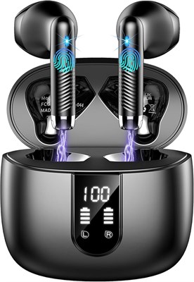 Наушники-вкладыши Bluetooth с глубокими басами, водонепроницаемые, IP7 1000009573 - фото 538028