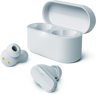 Беспроводные внутриканальные наушники Philips TAT3508WT с шумоподавлением, микрофоном и Bluetooth. Силиконовые вкладыши с естественным звучанием. До 21 часа воспроизведения. Водонепроницаемость IPX4, белый цвет. 1000009598 - фото 538148