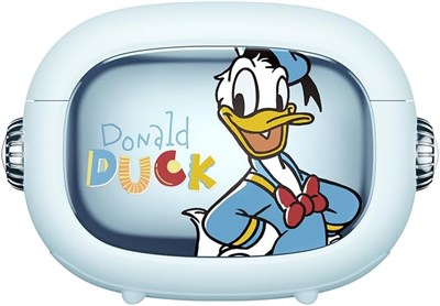 Беспроводные наушники Disney Donald Duck Bluetooth 5.4 с электронным шумоподавлением, 13-миллиметровым драйвером с мощными басами, защитой от воды и пыли, интеллектуальным сенсорным управлением, длительным временем автономной работы для путешествий, удобн 1000009603 - фото 538170