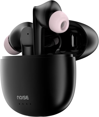 Беспроводные наушники Noise Buds VS104 с 45 часами автономной работы, четырьмя микрофонами и функцией шумоподавления, мгновенной зарядкой (10 мин = 200 мин), 13-миллиметровым драйвером, низкой задержкой, Bluetooth v5.2 (угольно-черный) 1000009627 - фото 538273