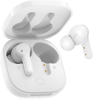 Беспроводные наушники QCY T13, Hi-Fi стереонаушники Bluetooth с глубокими басами, 40 часов воспроизведения, быстрая 5-минутная зарядка, два микрофона с функцией шумоподавления для чёткого звука при разговоре по телефону, настраиваемый эквалайзер через при 1000009639 - фото 538332