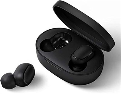 Беспроводные наушники AirDots для Redmi AirDots 2, Bluetooth V5.0, беспроводные стереонаушники с чехлом для беспроводной зарядки, 12 часов автономной работы (Airdots + силиконовый чехол) 1000009650 - фото 538387