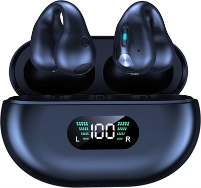 Беспроводные наушники Senbos, 2023, Bluetooth 5.3, наушники-вкладыши, Bluetooth, шумоподавление с костной проводимостью, качество HIFI, длительный срок службы батареи, чехол для зарядки, для бега, езды на велосипеде, занятий в спортзале, йоги 1000009655 - фото 538412
