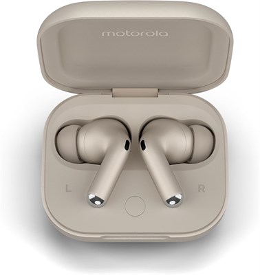 Motorola Moto Buds Plus, беспроводные наушники, активное шумоподавление, беспроводные наушники Sound by Bose, объемный звук Dolby Atmos с Bluetooth-наушниками, время работы от аккумулятора до 38 часов 1000009675 - фото 538499