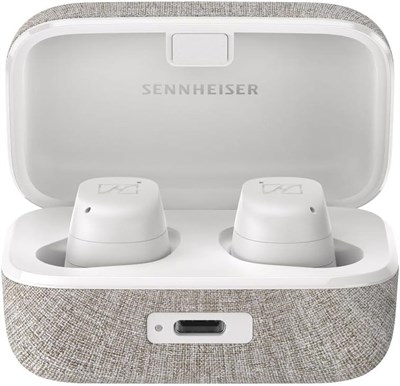 Наушники-вкладыши Sennheiser Consumer Audio Momentum True Wireless 3 с Bluetooth для музыки и звонков, с адаптивным шумоподавлением, маленькие, белые, 509181, MOMENTUM True Wireless 3 - белые 1000009679 - фото 538519