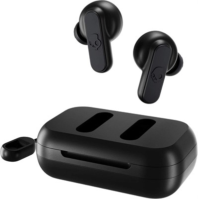 Беспроводные наушники-вкладыши Skullcandy Dime True Wireless с зарядным чехлом, цвет True Black (обновлённый) 1000009698 - фото 538605